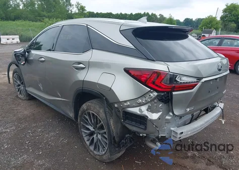 2022 Lexus Rx F Sport Appearance из США, поврежденный, VIN 2T2SZMDA4NC310007